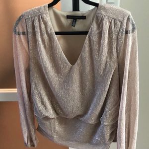 WHBM Shimmer Blouse size M